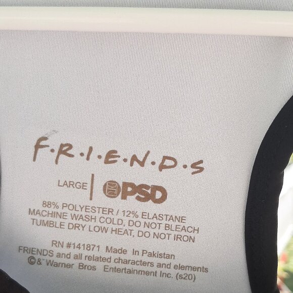 PSD "Friends" Sports Bra Size L - Picture 3 of 4